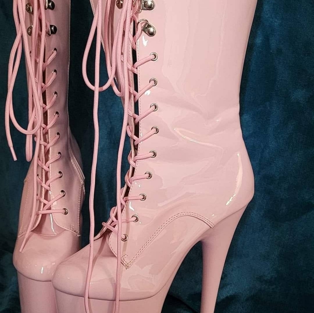 Triple stack baby pink pleasers